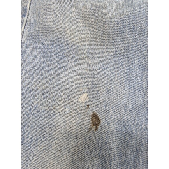 Vintage Levis 501 Jeans Mens 29x29 Button Distressed Thrashed Mid Cotton Holes - Picture 5 of 16